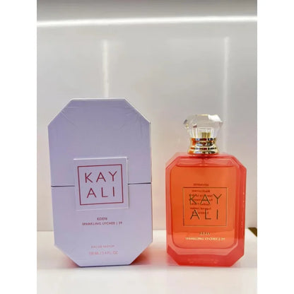 Kay Ali perfume bottle and packaging on a white background