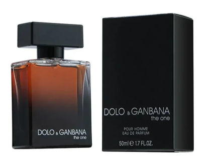 Dolce & Gabbana perfume bottle and packaging on a white background